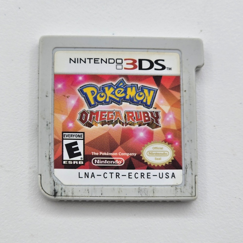 Pokemon Omega Ruby Nintendo 3DS Game Cartridge LNA-CTR-ECRE-USA